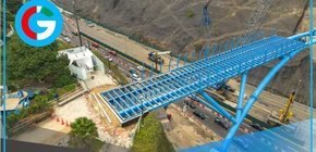 Cierran bajada Armendáriz por vaciado de concreto en puente del Corredor Turístico Miraflores–Barranco 