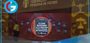 Aparecen carteles intimidantes contra jueces deportivos frente a Videna