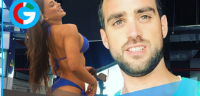 Onelia Molina se luce con excompañero de Mario Irivarren