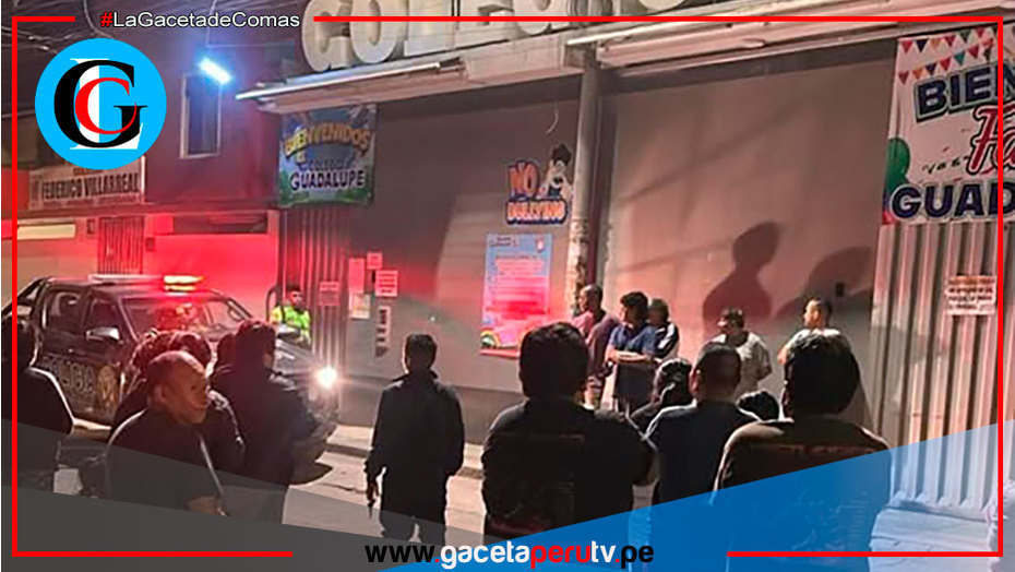 Explosivos detonaron dentro de colegio Guadalupe en Comas