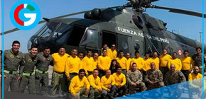 Conforman primera brigada helitransportada para combatir los incendios forestales 