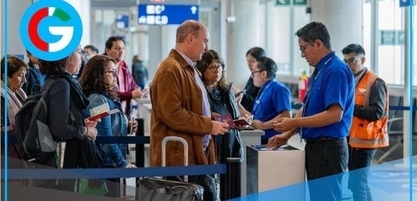 Pasajeros inauguran primer arribo internacional en nuevo Jorge Chávez