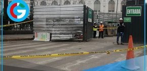 Explosivo estalla en construcción de Estación Central del Metro limeño 