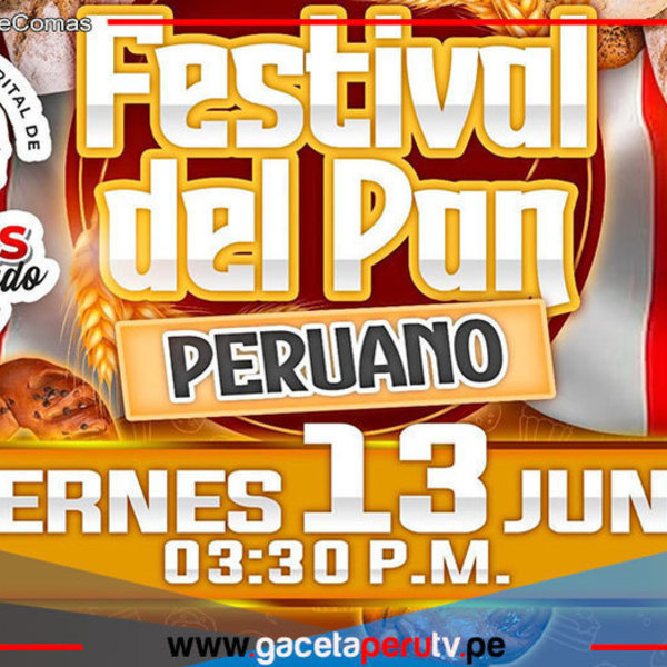 Municipalidad de Comas lanza festival para promover pan peruano tradicional