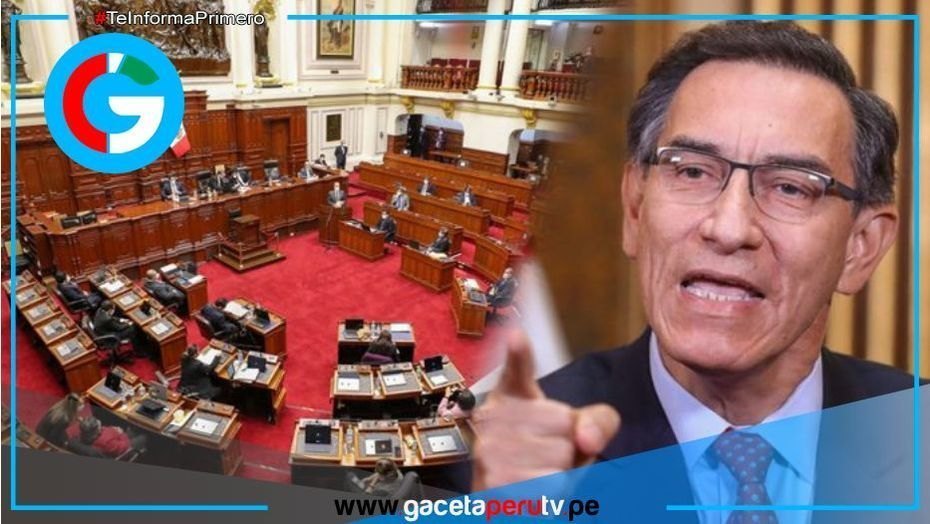 Congreso inhabilita por diez años a expresidente Martín Vizcarra