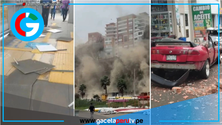 Sismo de magnitud 6.1 sacude Lima y causa gran alarma