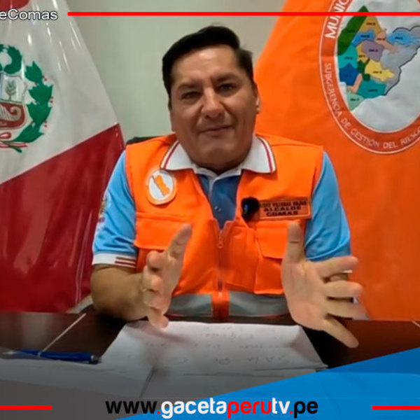 Alcalde de Comas exige emergencia educativa por infraestructura escolar