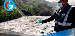 Espuma en río Rímac no compromete agua potable de Lima