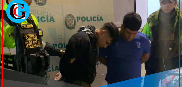 Serenos y policías capturan a dos sospechosos armados en Comas