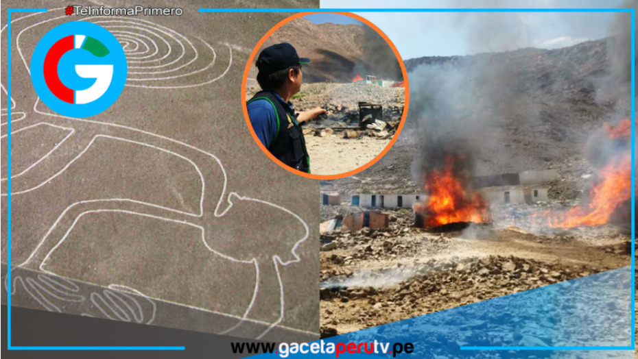 La minería ilegal amenaza la reserva de Nasca