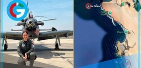 Cuerpo de Ashley Vargas hallado en avión sumergido en mar de Paracas 