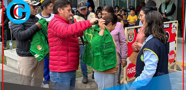 Municipalidad de Comas equipa brigadas escolares con material preventivo