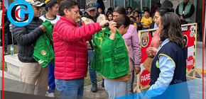 Municipalidad de Comas equipa brigadas escolares con material preventivo
