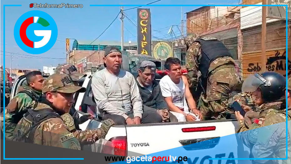 Tres detenidos y un muerto por protesta en Chala
