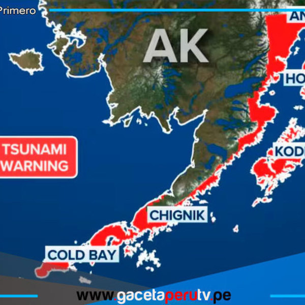 Epicentro sur de Alaska provoca alarma y orden de evacuación inmediata