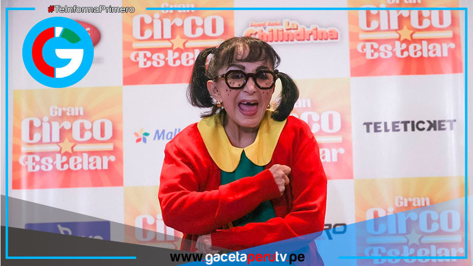 Chilindrina declara orgullo por pertenecer a vecindad del Chavo