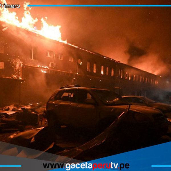 Ucrania amanece entre humo en uno de los peores ataques rusos