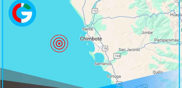 Sismo de 5.5 sacude Chimbote sin dejar daños reportados