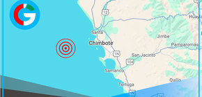 Sismo de 5.5 sacude Chimbote sin dejar daños reportados