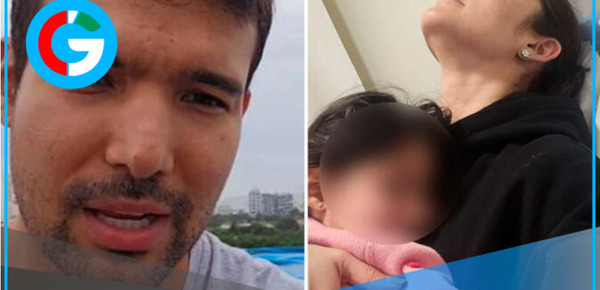 Karen Schwarz y Ezio Oliva alarman por salud de su hija