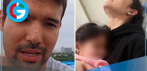 Karen Schwarz y Ezio Oliva alarman por salud de su hija