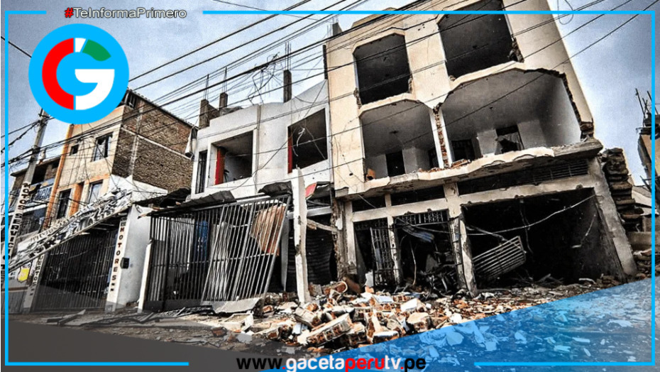 Carga de dinamita de Pataz destruye viviendas en Trujillo