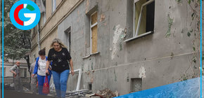 Ataque ruso destruye guardería y daña edificios civiles en Leópolis