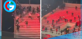 Hincha de la U cayó al vacío tras ataque en Avellaneda