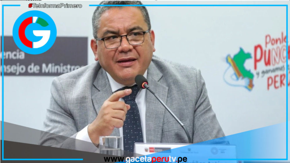 Santiváñez pide que fiscalía cierre investigación preliminar