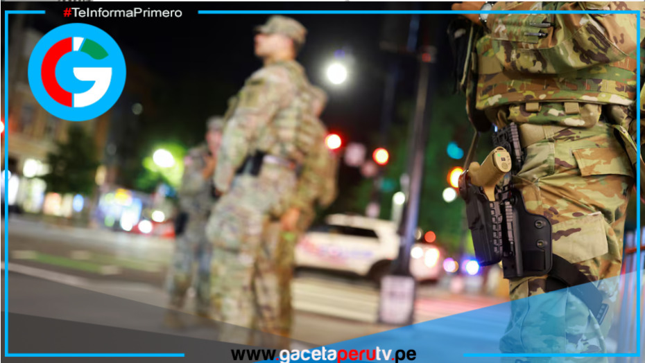 Trump encara el "crimen" en Washington con despliegue militar