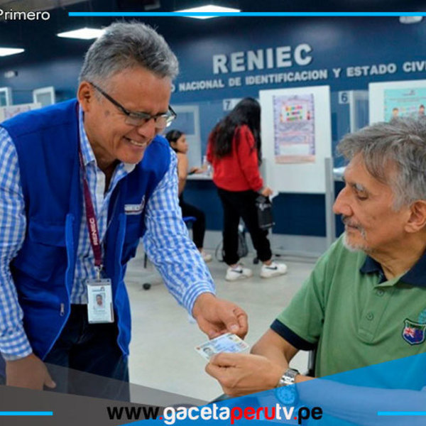 Jornada especial devuelve identidad digital a ciudadanos con discapacidad en Lima