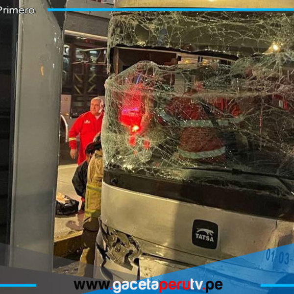 Choque múltiple en Metropolitano: 45 heridos, atención de emergencia activada