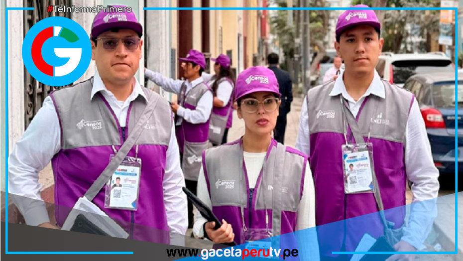 INEI inicia visitas casa por casa en Censos Nacionales 2025