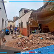 Niña rescatada tras derrumbe de vivienda antigua en El Rímac