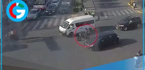 Delincuente venezolana detenido en Surco tras robo celular y motocicleta fallida en escape