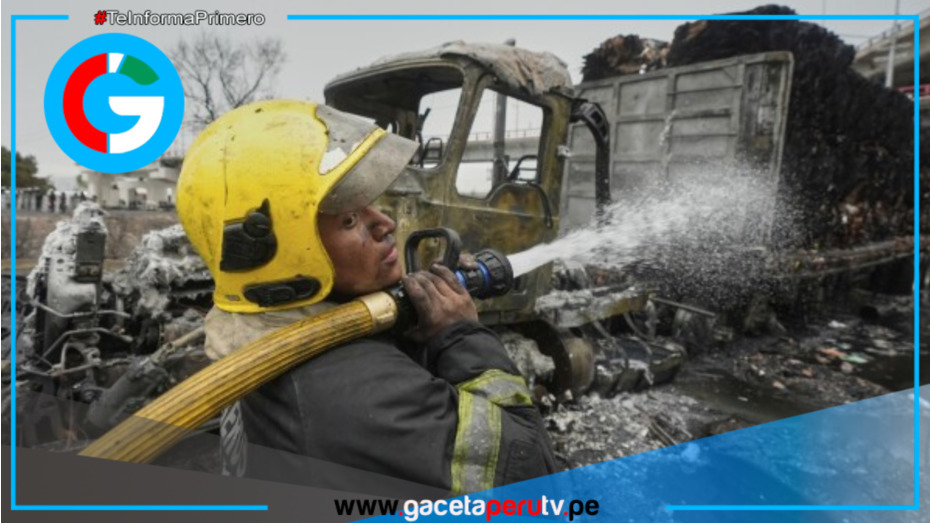 Explosión de camión cisterna en México deja 13 víctimas mortales