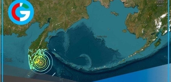 Registran terremoto magnitud 7.8 frente a costa de Rusia