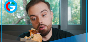 Ibai degusta por primera vez el pan con chicharrón