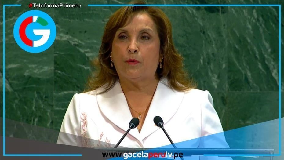Dina Boluarte en la ONU reafirma compromiso peruano en igualdad de género