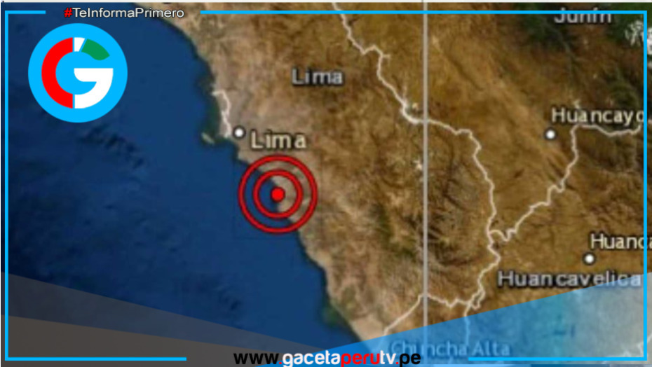 Sismo de magnitud 3,6 sacude Lima con epicentro a 28 km de Chilca, Cañete
