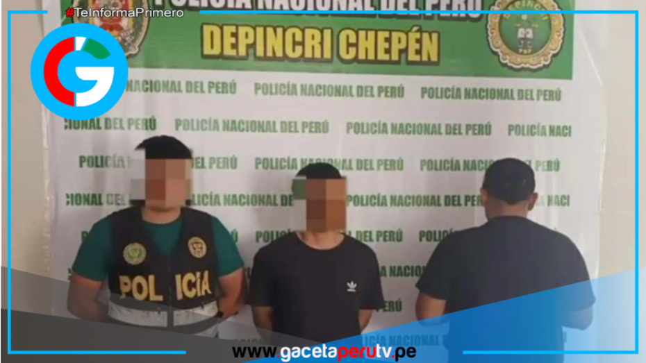 Policía detiene a sospechosos de extorsión en operativos en Trujillo y Chepén
