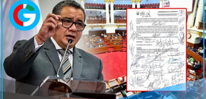 Presentan moción de censura contra Juan José Santiváñez con respaldo de 35 congresistas