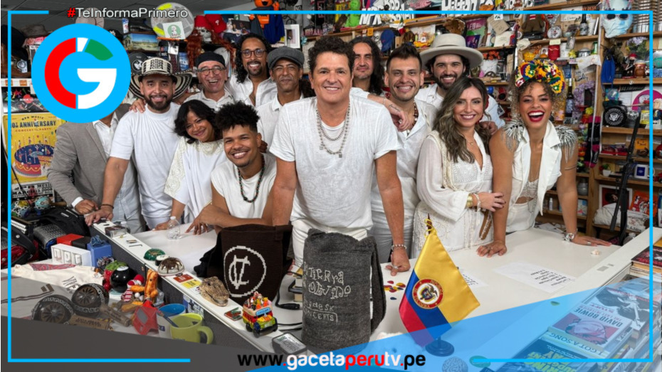 Carlos Vives celebra 30 años de “La Tierra del Olvido” en Tiny Desk