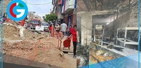 Incendio destruye por completo panadería en distrito El Porvenir, Trujillo