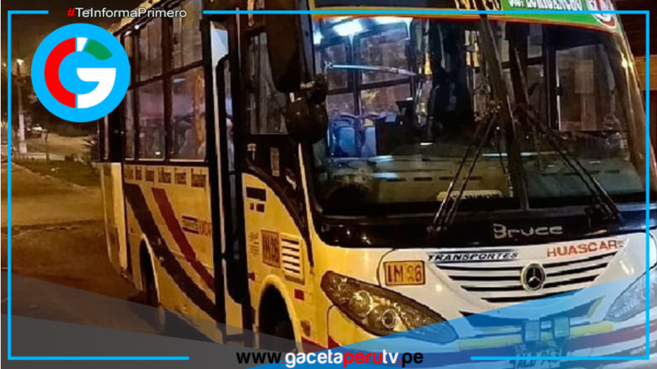 Niño de siete años resulta herido tras tiroteo en bus de SJL