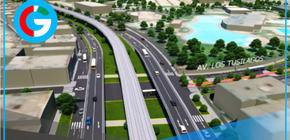 Comienza la construcción de la vía rápida Próceres–Wiesse con cuatro pasos a desnivel