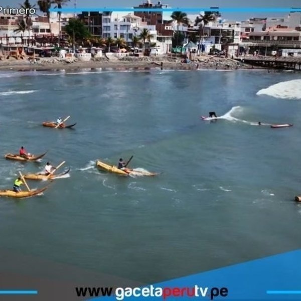Huanchaco conserva pesca milenaria sobre caballitos de totora