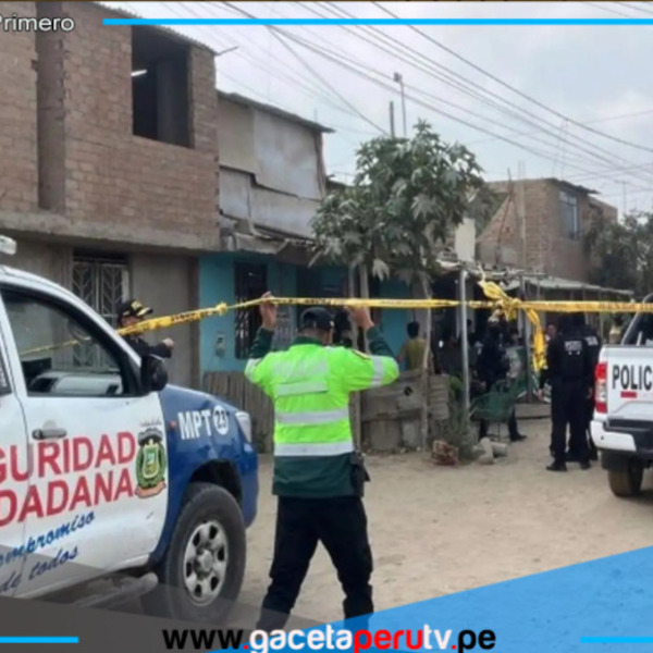 Sicarios matan a tres personas en Alto Trujillo mientras tomaban licor frente a bodega