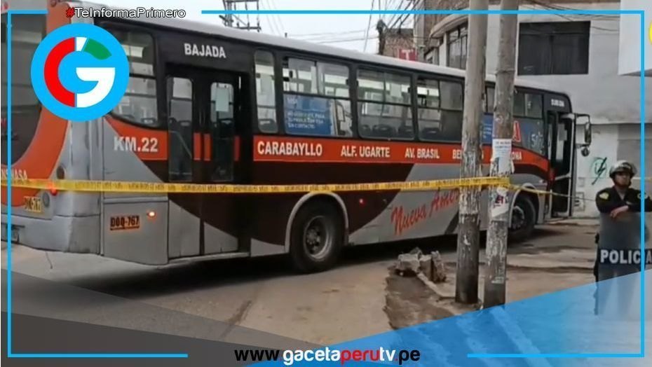Chofer de Nueva América muere baleado por falsos pasajeros en SJM