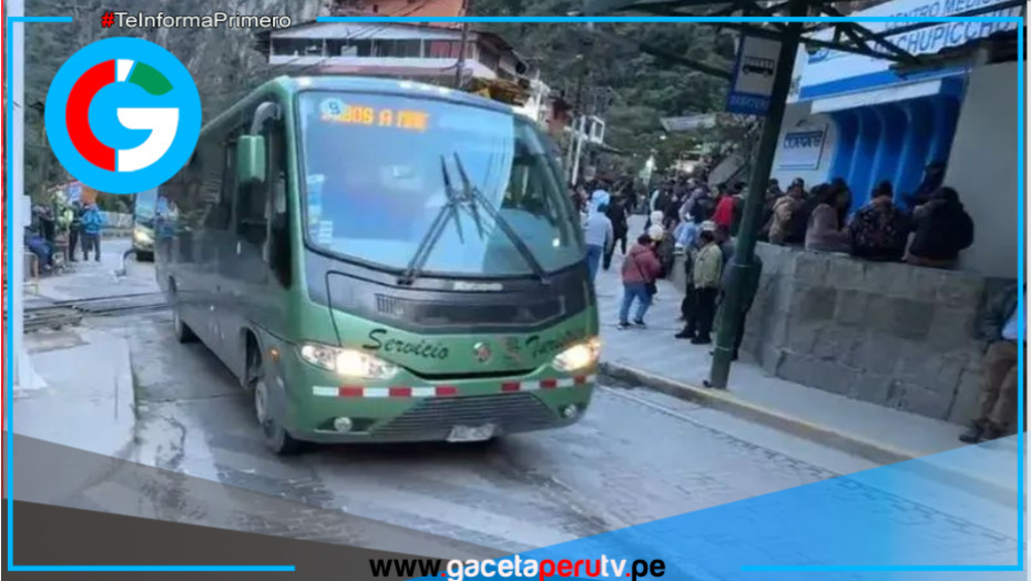 Consettur amenaza con suspender buses a Machu Picchu si no hay garantías de seguridad